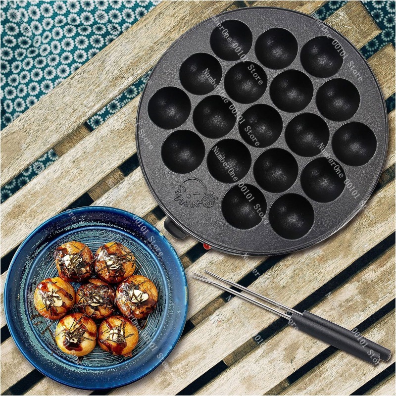 Хит продаж: Электрическая маши – обзор и цена Takoyaki Grill Plate